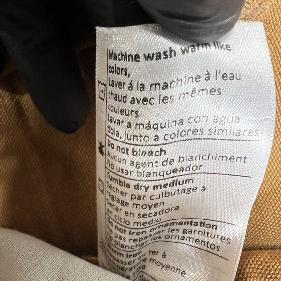 Carhartt Mens 40x32 Duck Durable Canvas Brown Utility Chore Work Pants Carpenter - Picture 15 of 16